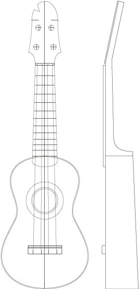 outline-Ukulele